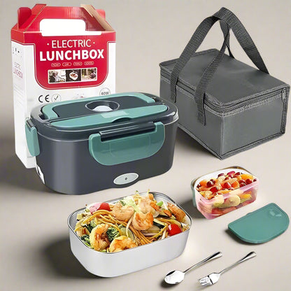 Portable Electric Lunch Box – 1.5L, Leak-Proof & 60W