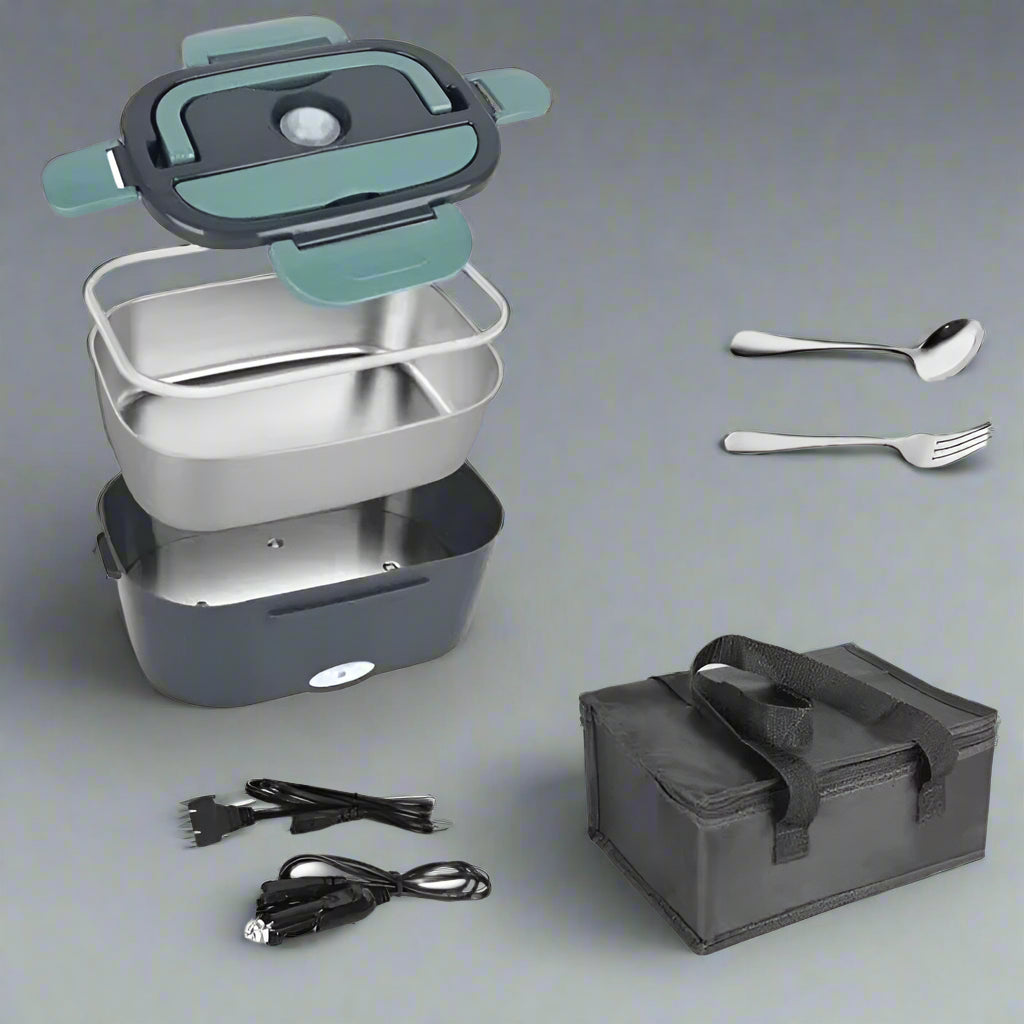 Portable Electric Lunch Box – 1.5L, Leak-Proof & 60W